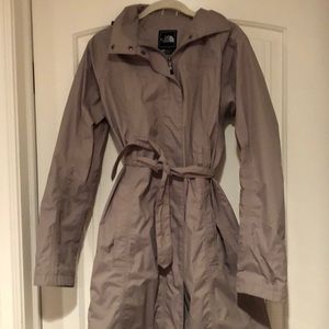 North Face lined Raincoat!
